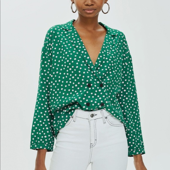 topshop polka dot